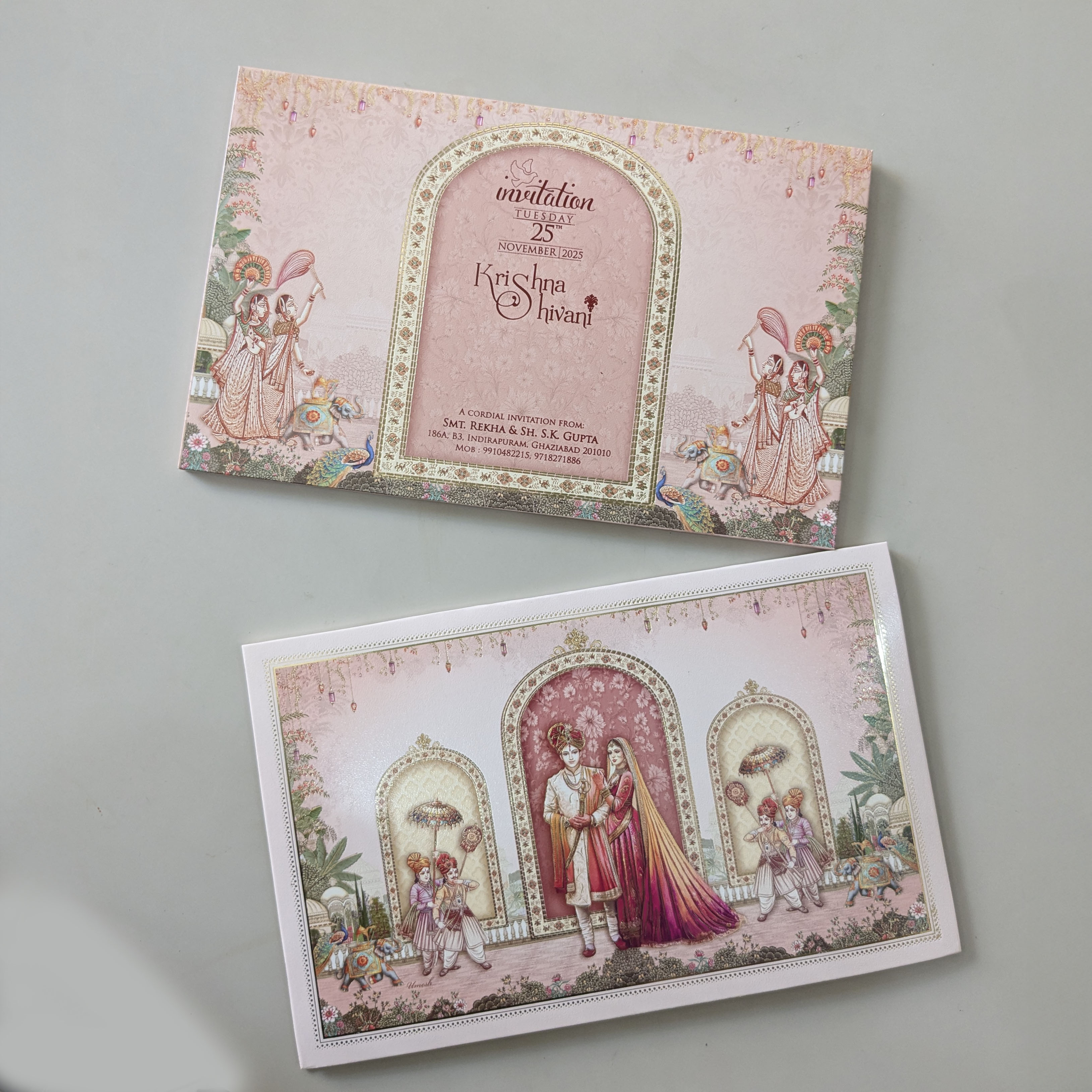 wedding card 3353